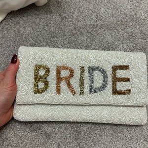 Bride clutch- used for my bachelorette